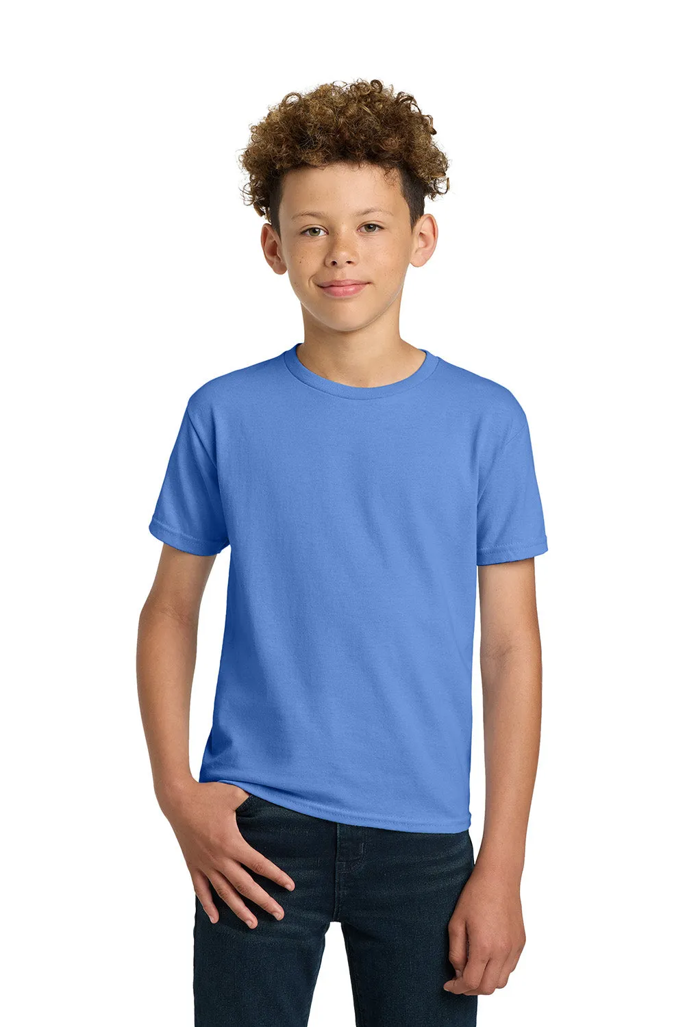 T-shirt à manches ultra courtes pour jeunes Gildan - Bleu Caroline