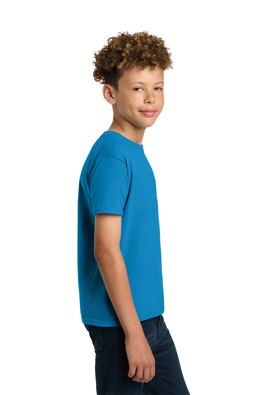 T-shirt à manches ultra-courtes pour jeunes Gildan - Bleu saphir