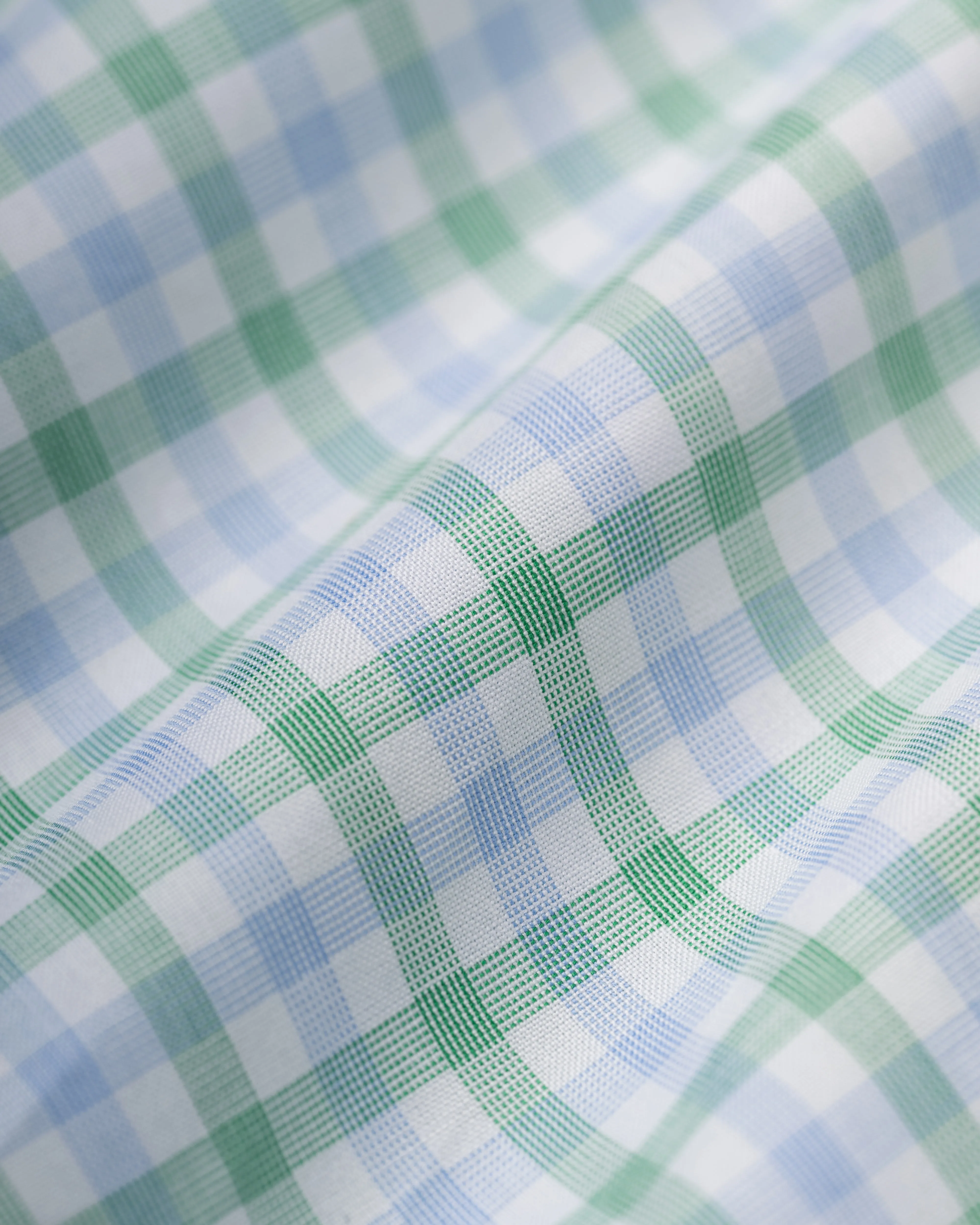 CHEMISE HAUT DE GAMME - VÉRIFICATION BLEU/VERT