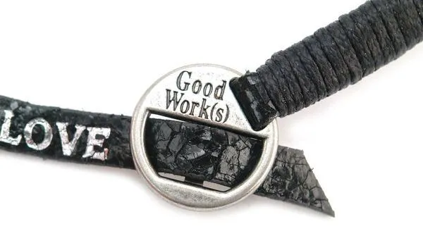 Bracelet enroulé inspirant Bonnes Actions