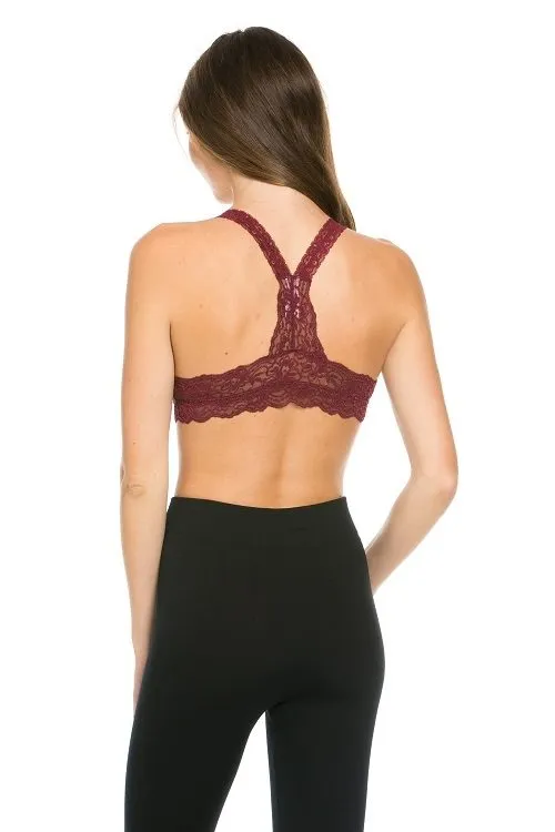Bralette à dos nu doublé magnifique DG513N