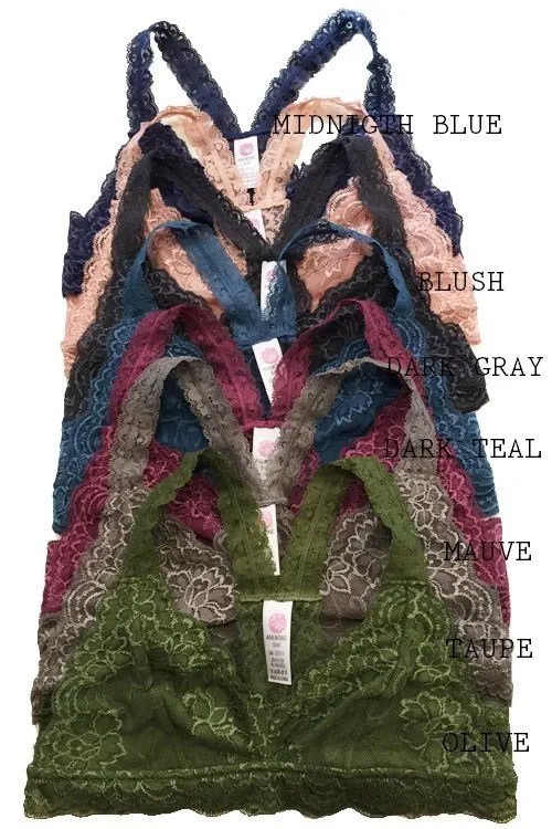 Bralette à dos nu doublé magnifique DG513N