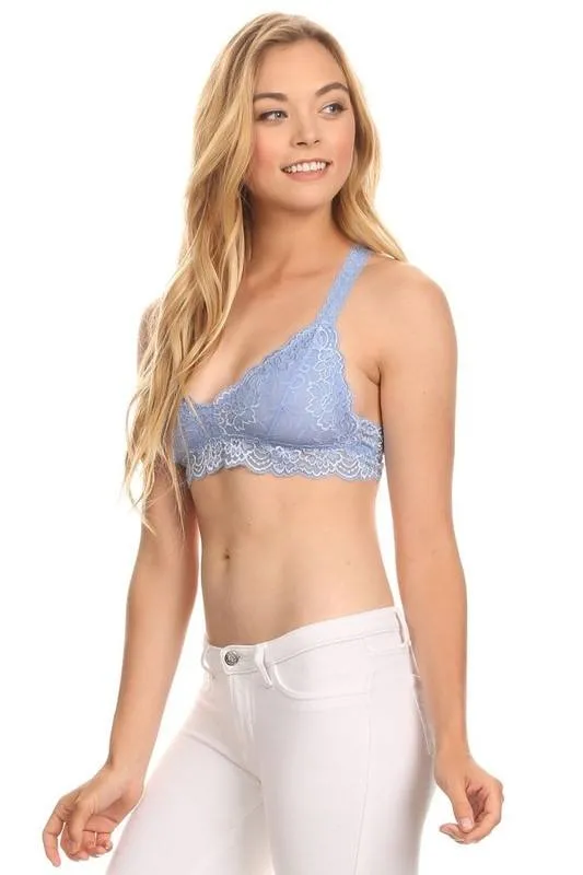 Bralette à dos nu doublé magnifique DG513N