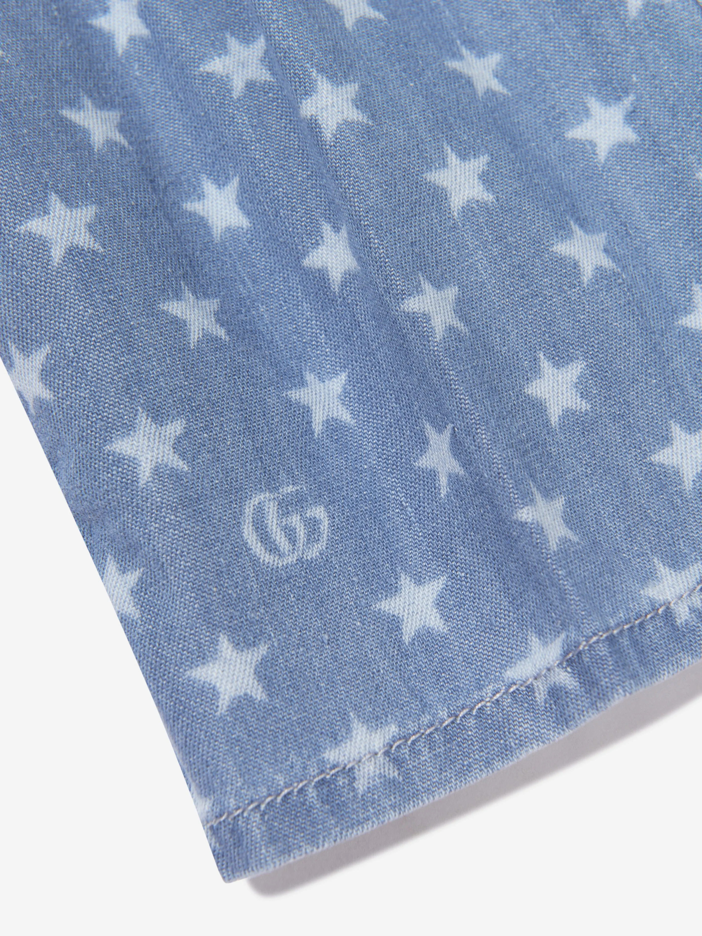 Short en jean bleu Gucci pour enfants