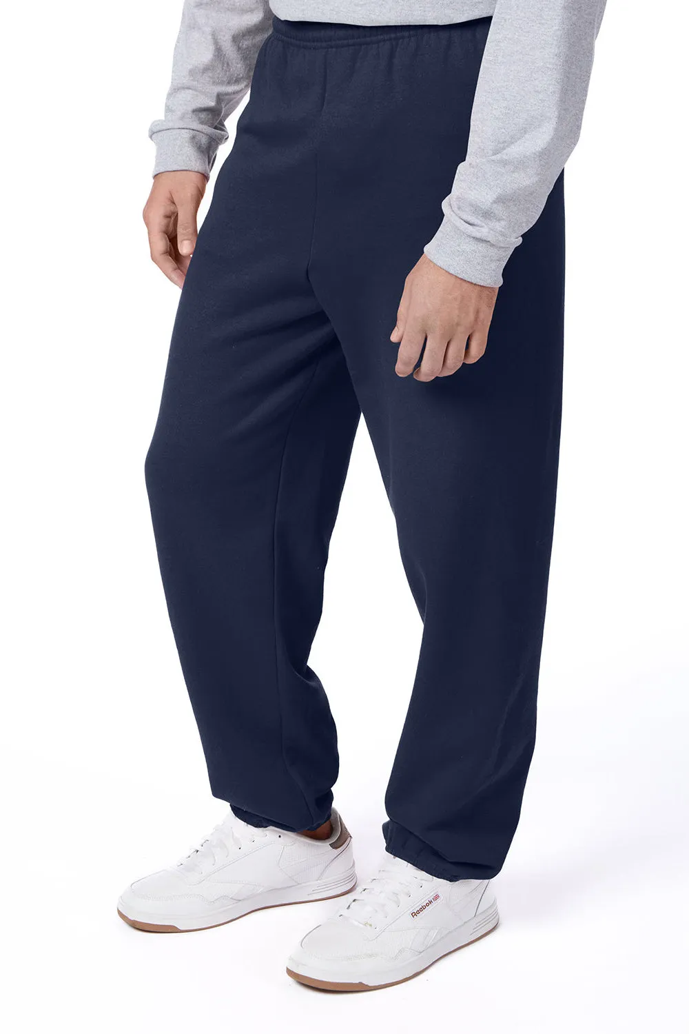 Hanes Pantalon de survêtement pour homme Ecosmart - Bleu marine
