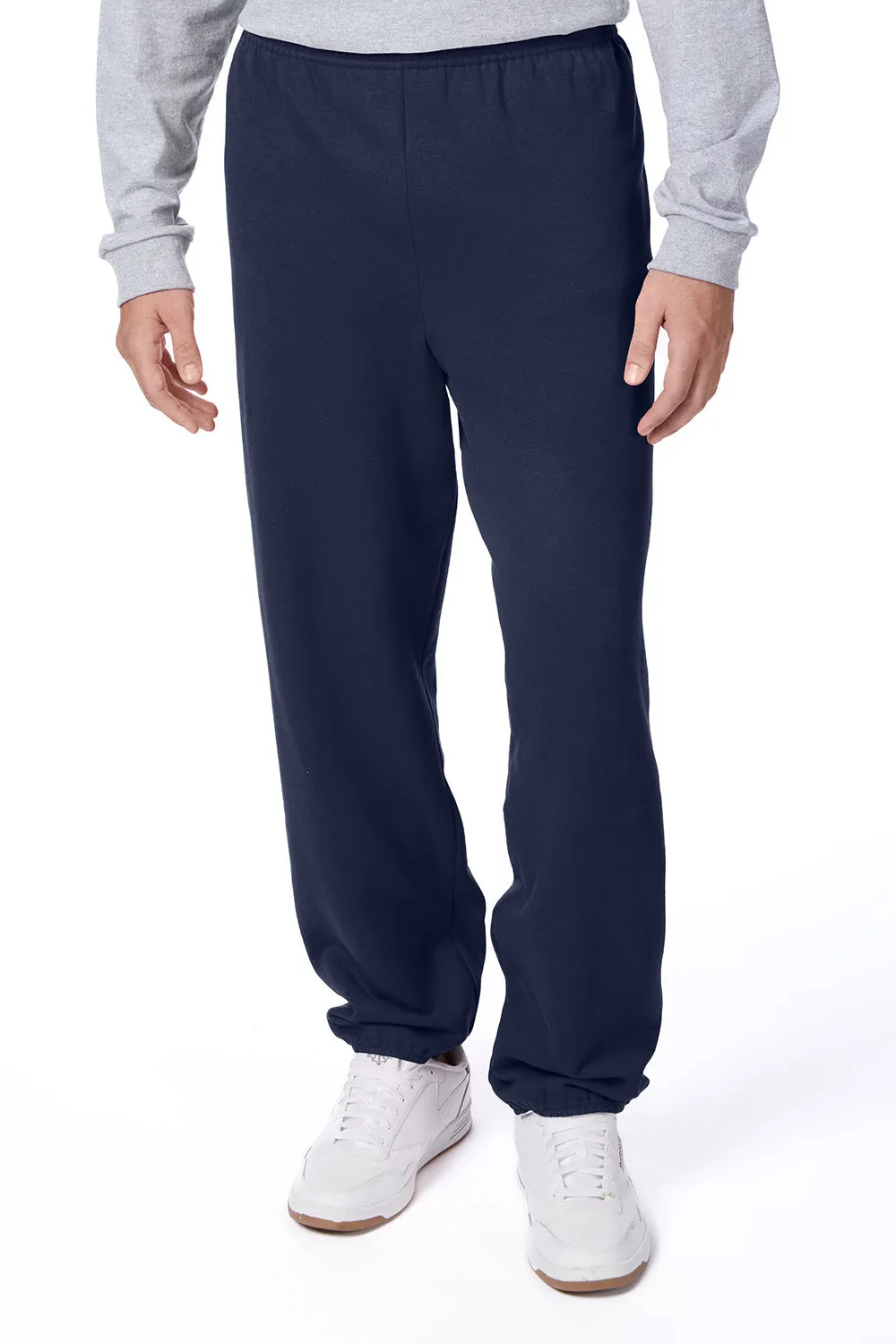 Hanes Pantalon de survêtement pour homme Ecosmart - Bleu marine