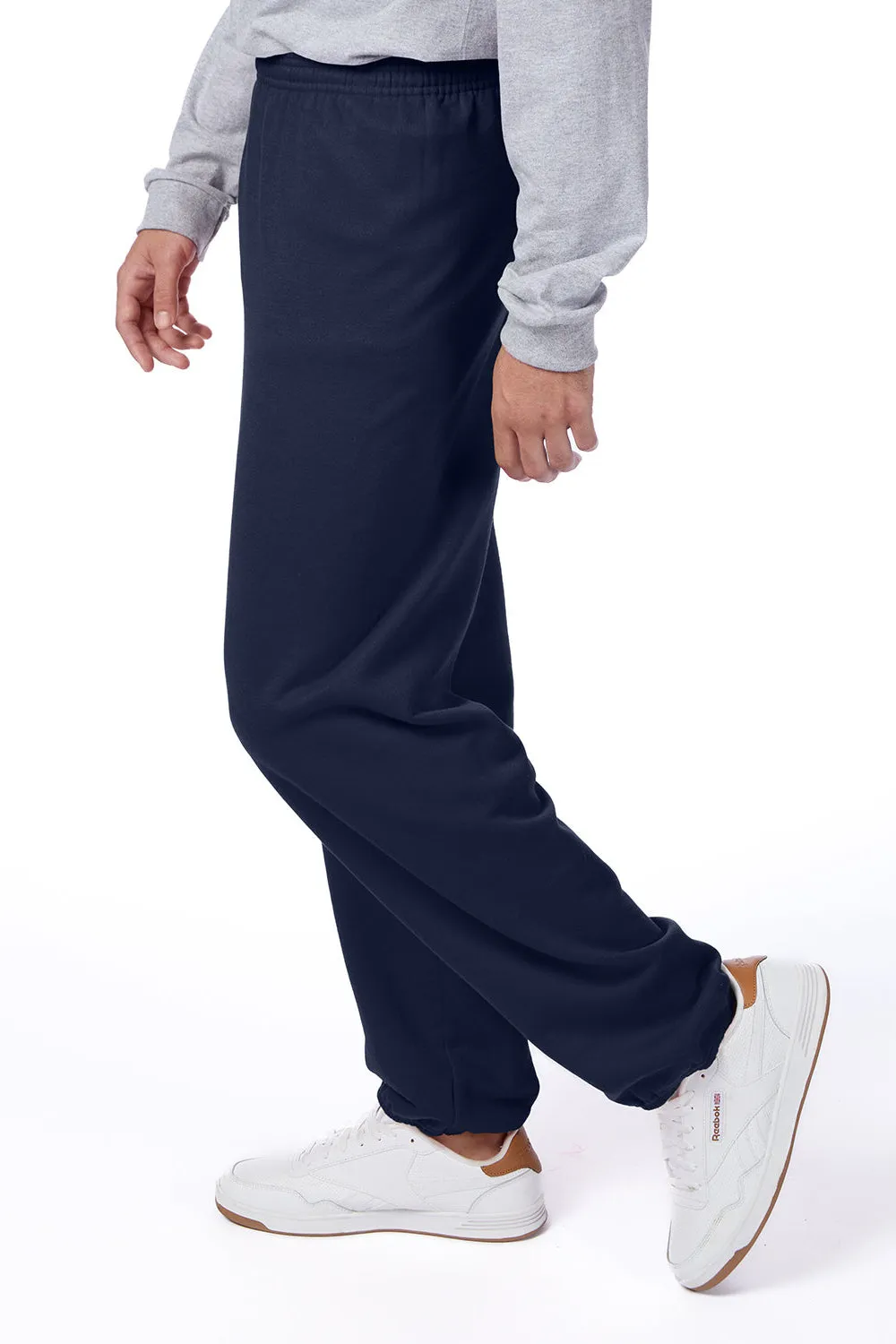 Hanes Pantalon de survêtement pour homme Ecosmart - Bleu marine