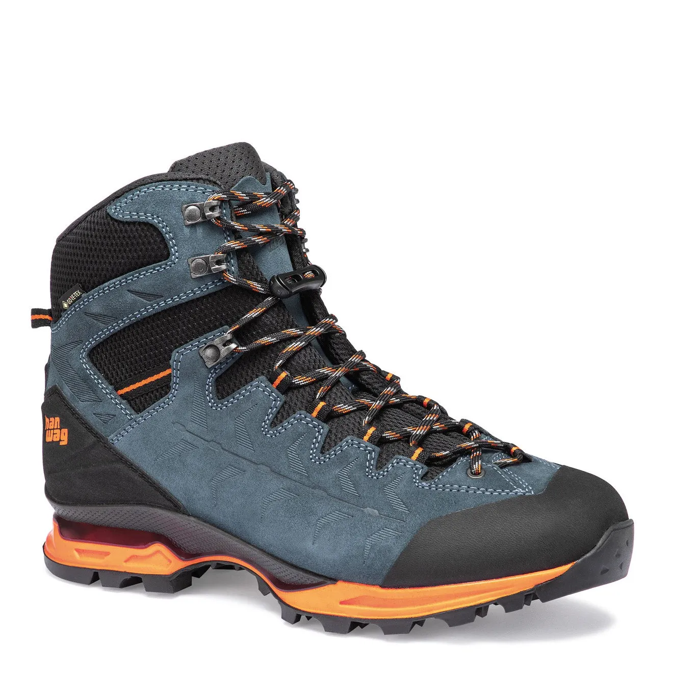 Chaussures de randonnée Hanwag Makra GTX Acier / Orange