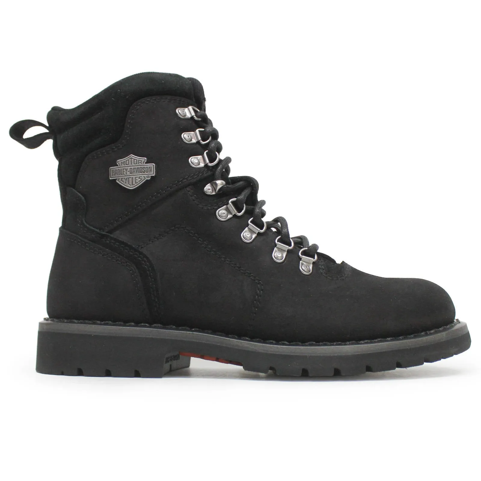 Bottes de motard pour hommes en cuir pleine fleur Harley Davidson Bannack