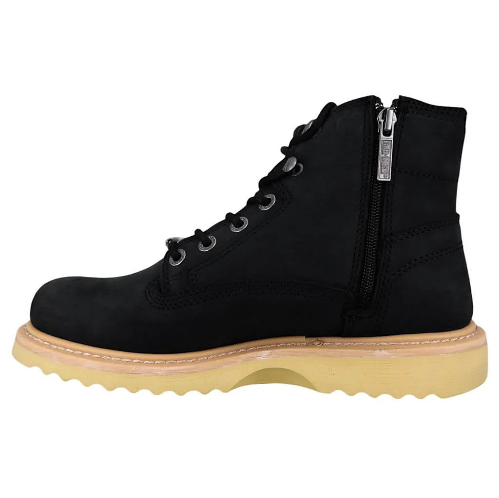 Bottes cheville homme en cuir pleine fleur Harley Davidson pour extérieur