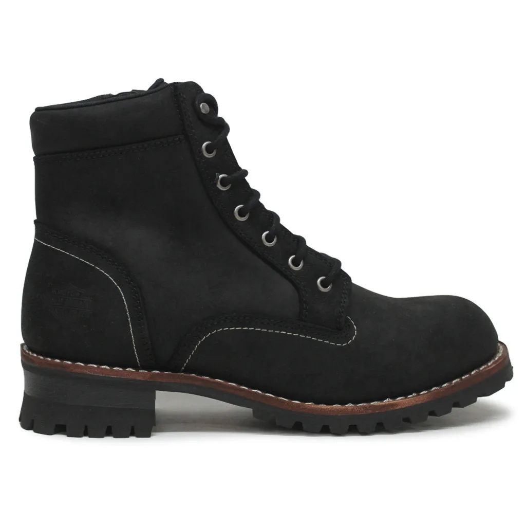 Bottes motard pour hommes Harley Davidson Bentler 6 pouces en cuir pleine fleur