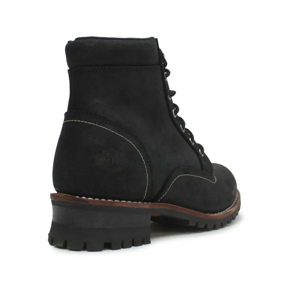 Bottes motard pour hommes Harley Davidson Bentler 6 pouces en cuir pleine fleur