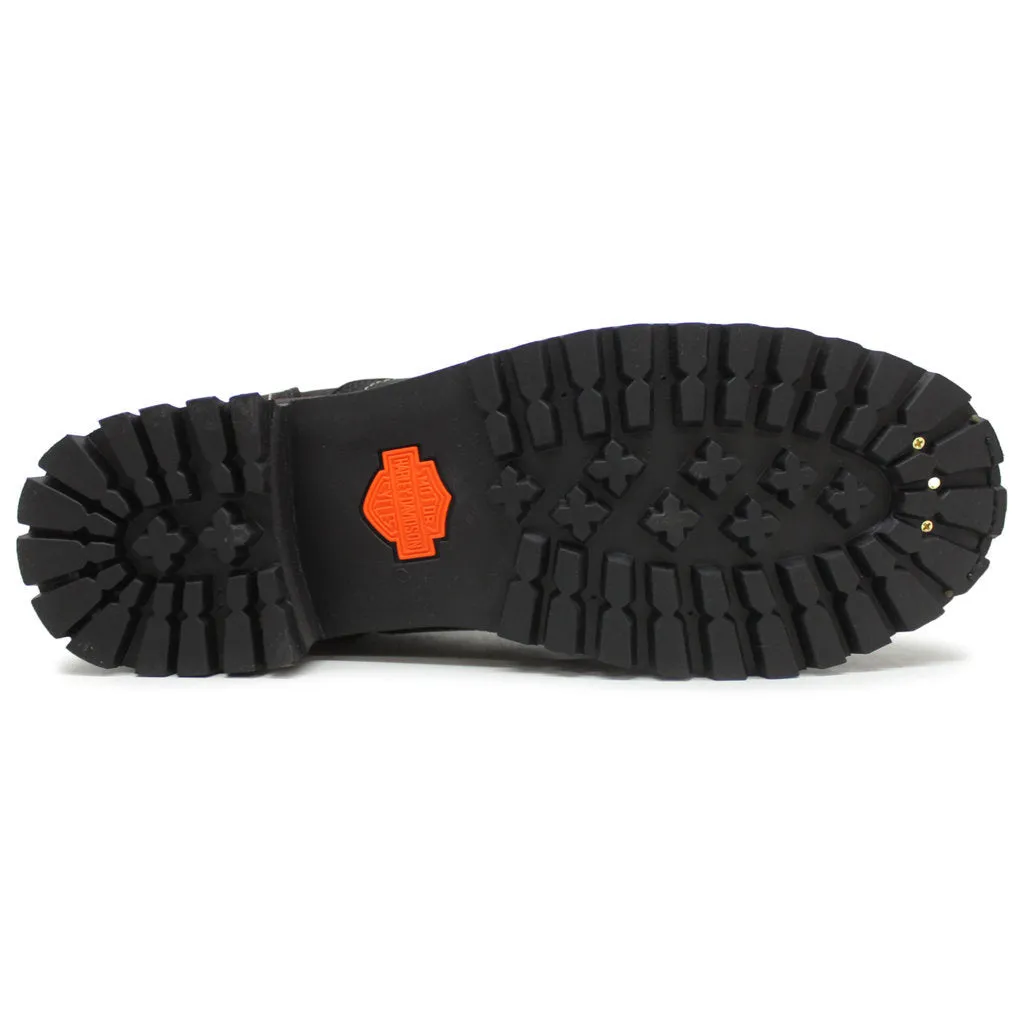 Bottes motard pour hommes Harley Davidson Bentler 6 pouces en cuir pleine fleur