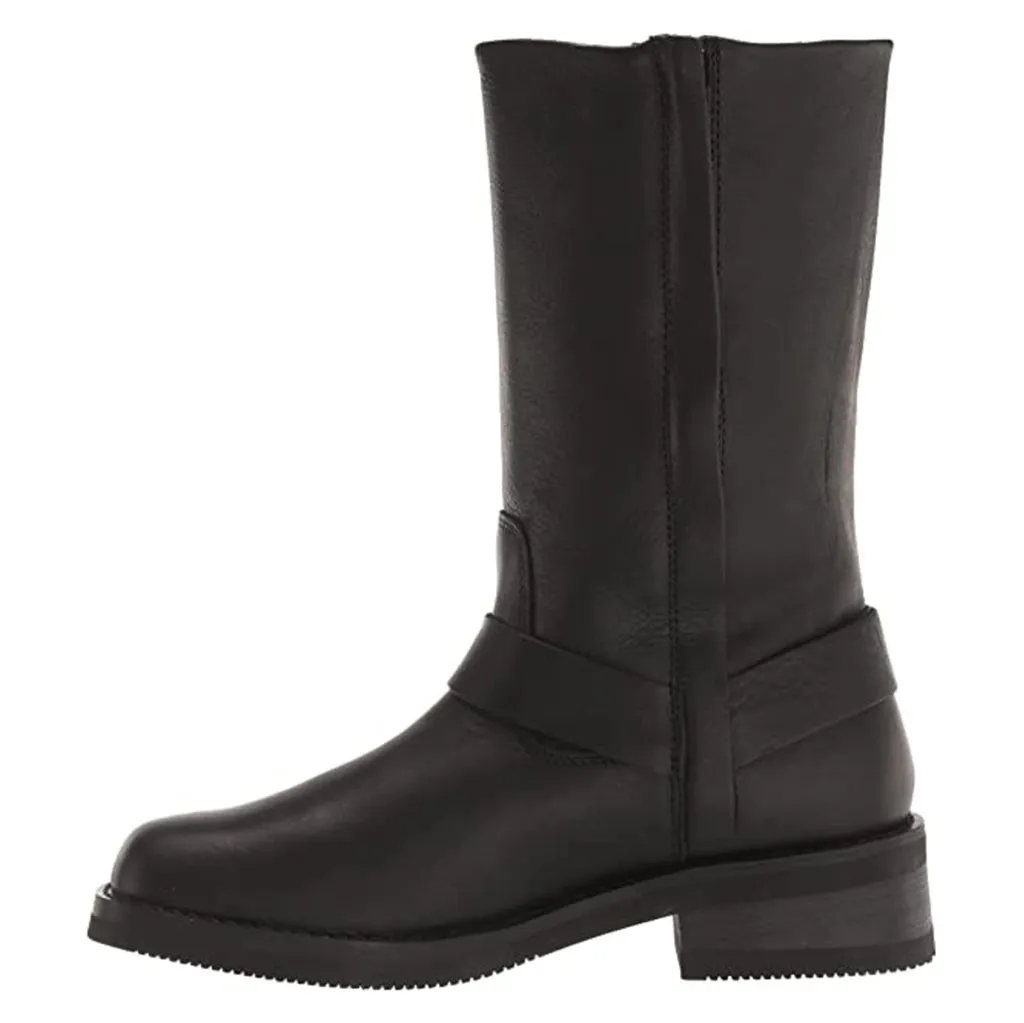 Bottes motard en cuir Harley Davidson Korsen pour homme, hauteur 11 pouces