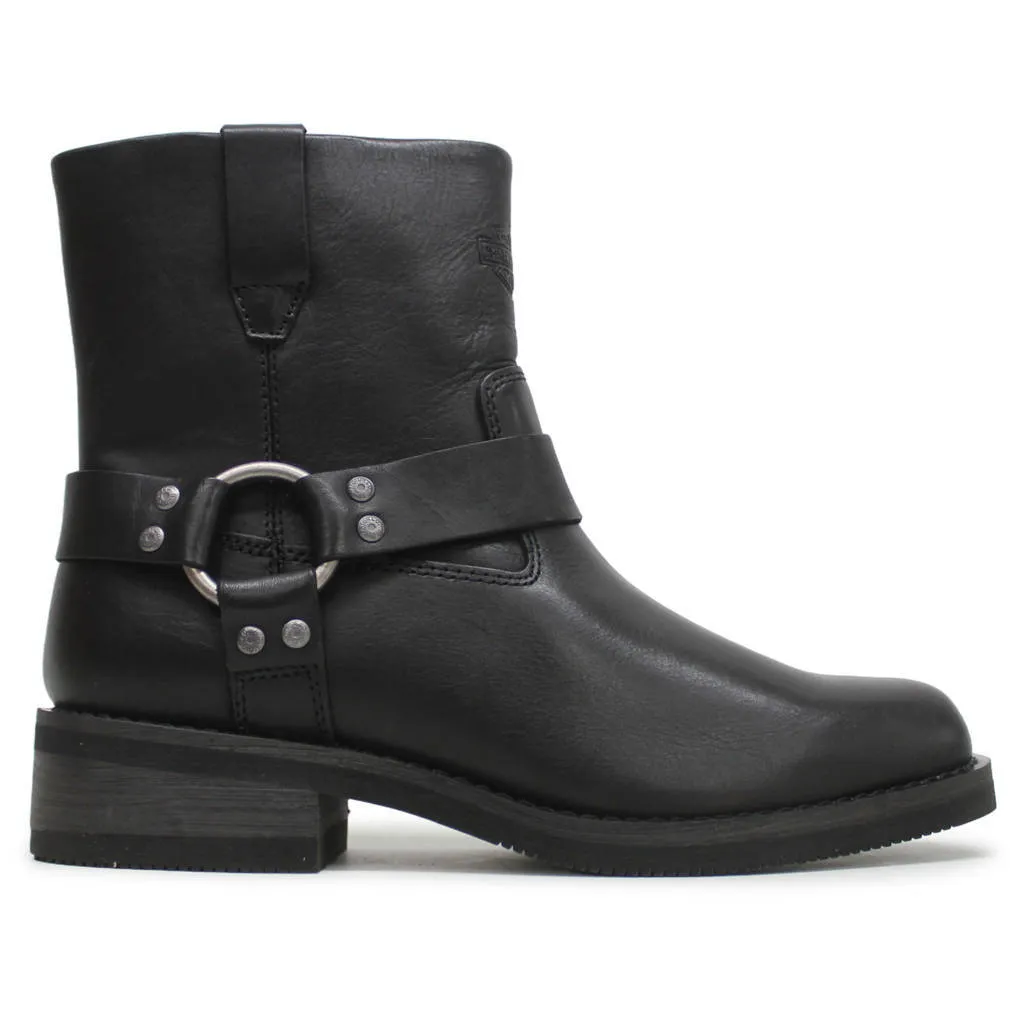 Bottes motard pour hommes Harley Davidson Korsen en cuir pleine fleur de 7 pouces