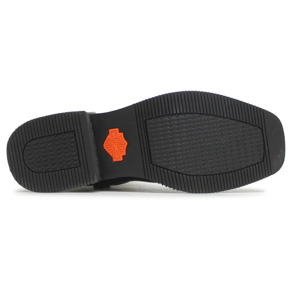 Bottes motard pour hommes Harley Davidson Korsen en cuir pleine fleur de 7 pouces