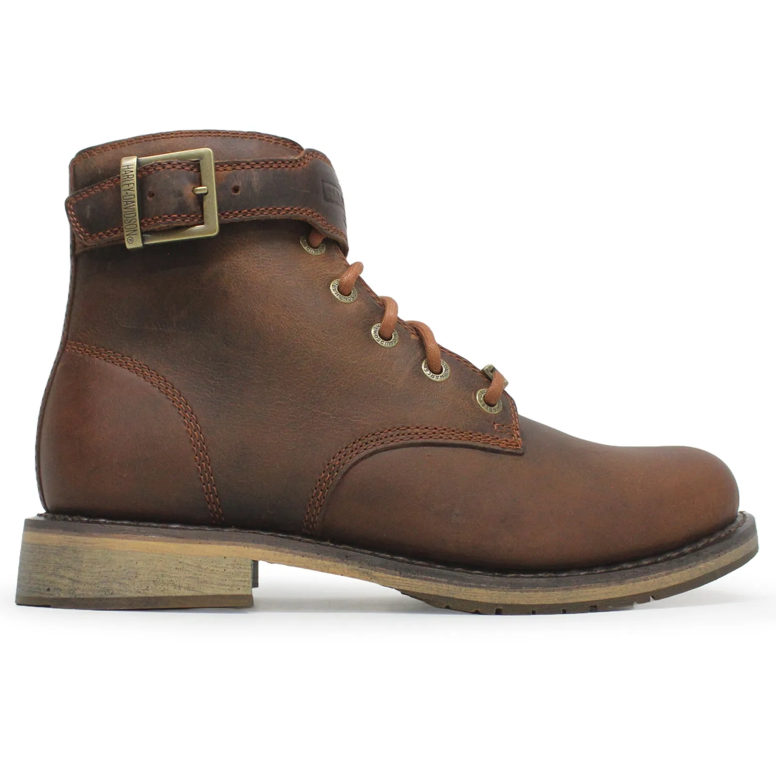 Bottes chevilles homme en cuir pleine fleur Harley Davidson Vntgmoto