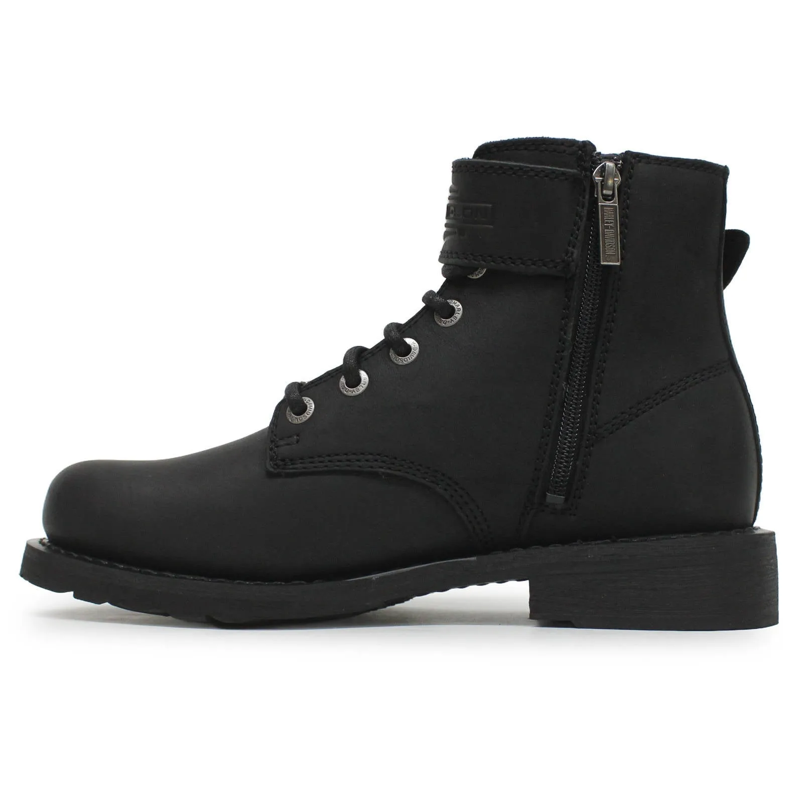 Bottes chevilles homme en cuir pleine fleur Harley Davidson Vntgmoto