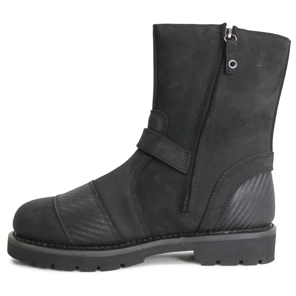 Bottes chevilles pour hommes Harley Davidson Westmont en cuir pleine fleur de 8 pouces