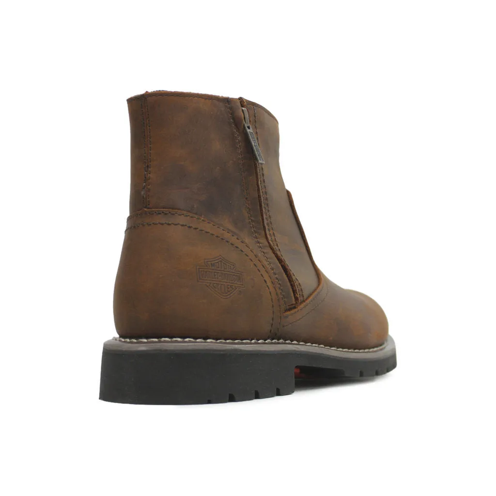 Bottes chevilles pour hommes Harley Davidson Winslow en cuir pleine fleur de 5 pouces