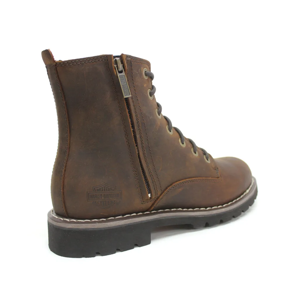 Bottes chevilles pour hommes en cuir pleine fleur Harley Davidson Winslow