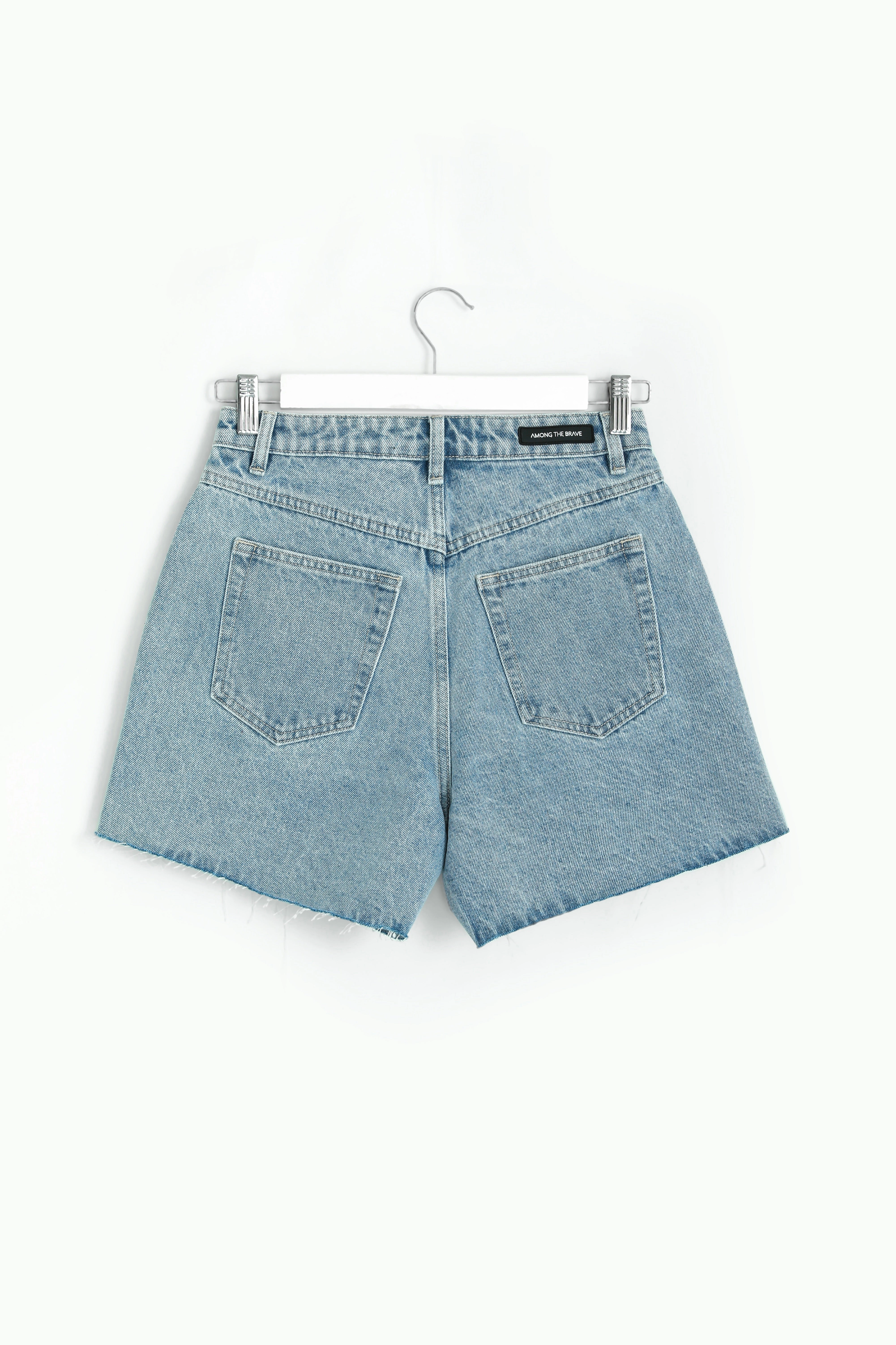 Haze Mid Blue Denim Short