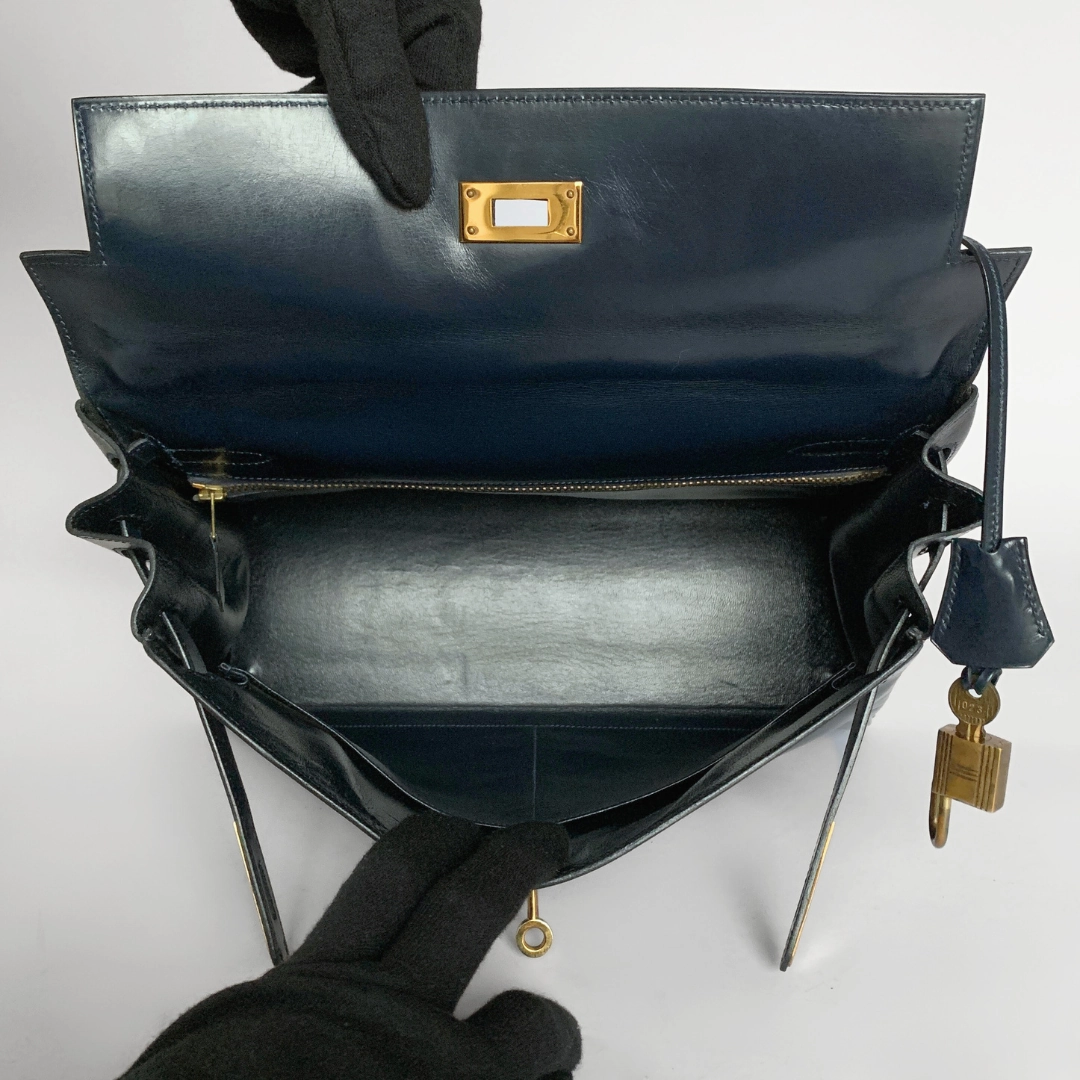 Hermès Kelly 32 Box Calf Leather