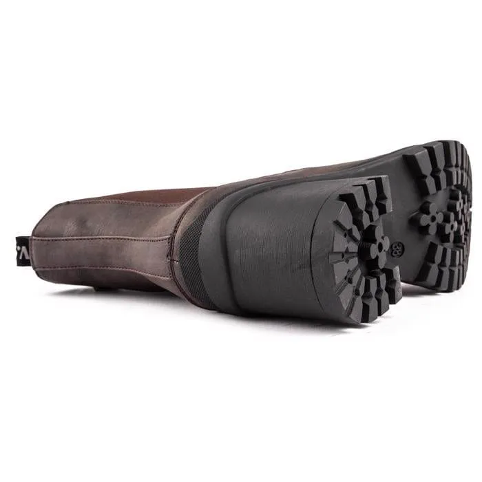 Bottes Chelsea en simili-cuir vegan pour femmes Hibiscus | Marron