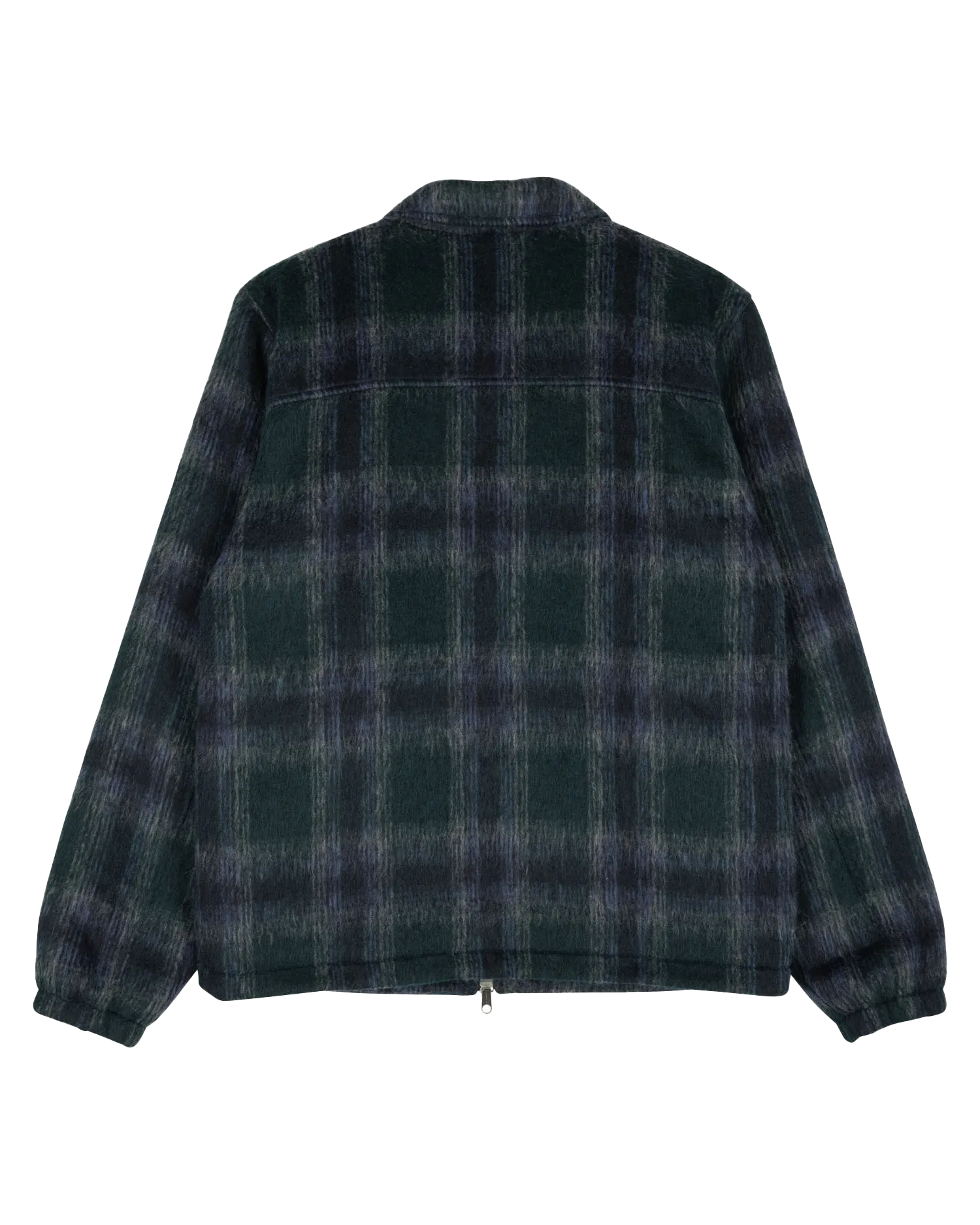 Veste Hideout à carreaux marine, bleu et gris