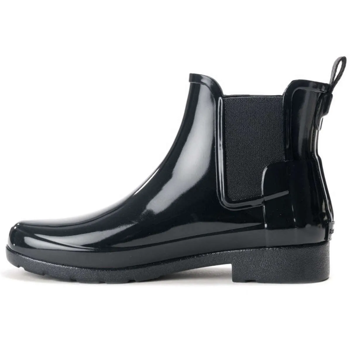 Bottes Chelsea pour femmes Hunter Original en caoutchouc brillant raffiné