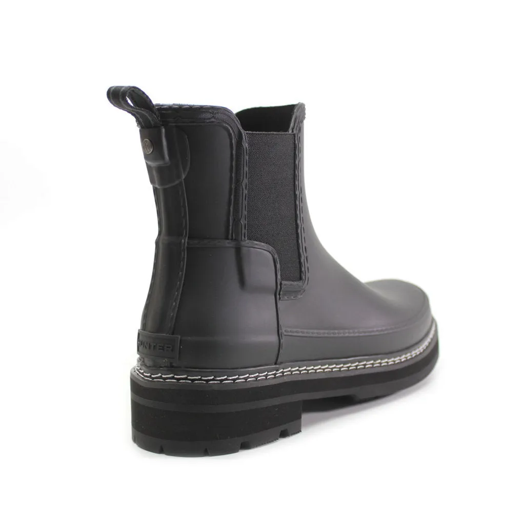 Bottes Chelsea pour femmes Hunter Refined Stitch en caoutchouc