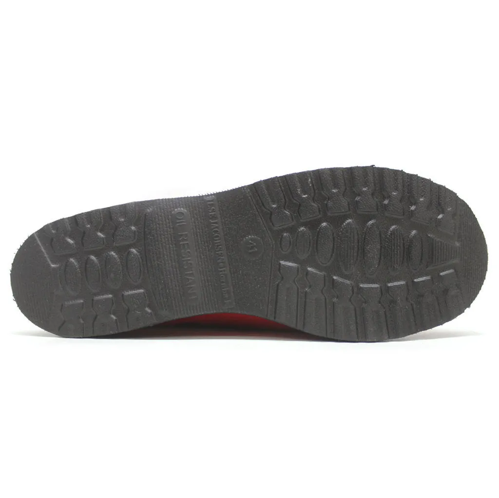 Bottes en caoutchouc Ilse Jacobsen Rub15 Rouge pour femme mi-mollet
