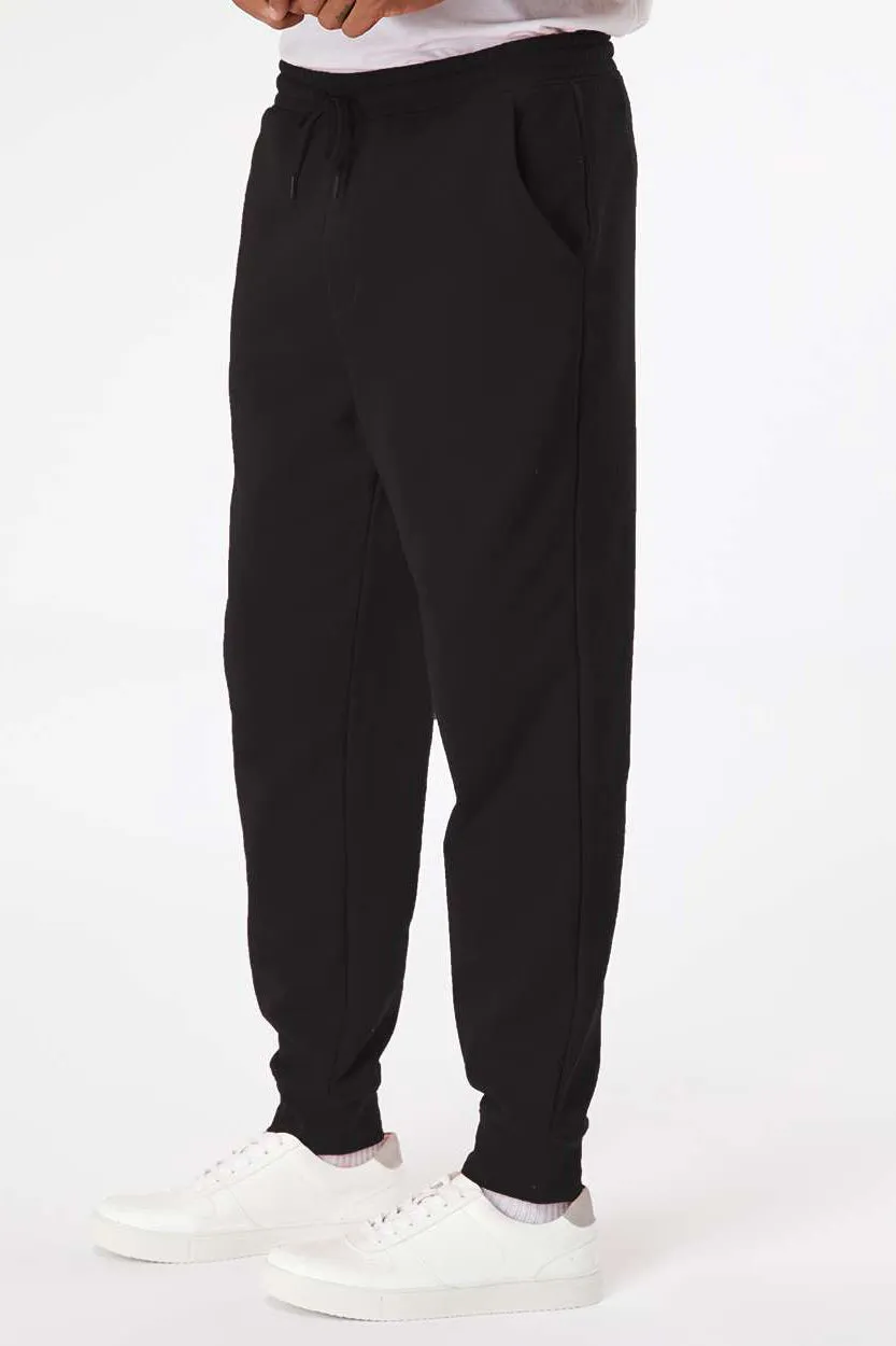 Pantalon de survêtement en polaire pour hommes avec poches - Noir