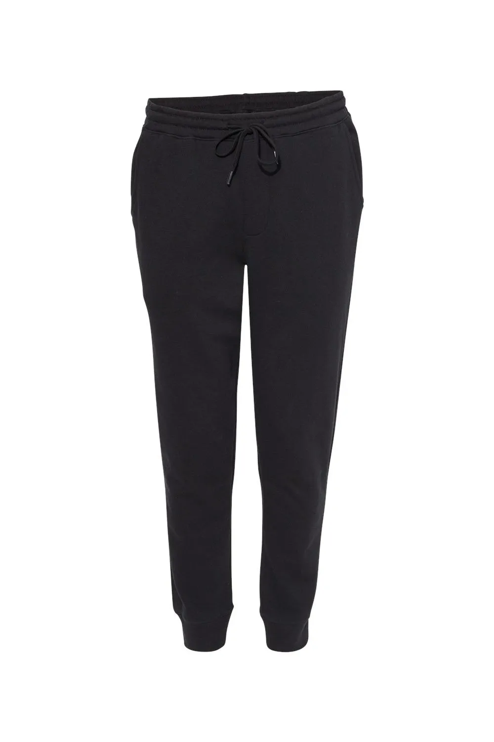 Pantalon de survêtement en polaire pour hommes avec poches - Noir