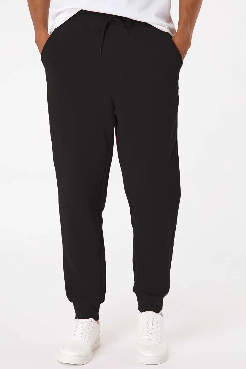Pantalon de survêtement en polaire pour hommes avec poches - Noir