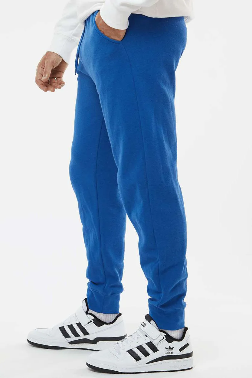 Pantalon de survêtement en polaire pour hommes avec poches - Bleu royal