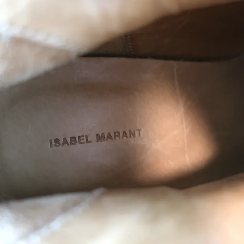 Bottes cheville Crisi Isabel Marant en daim marron taille 36 NEUVE