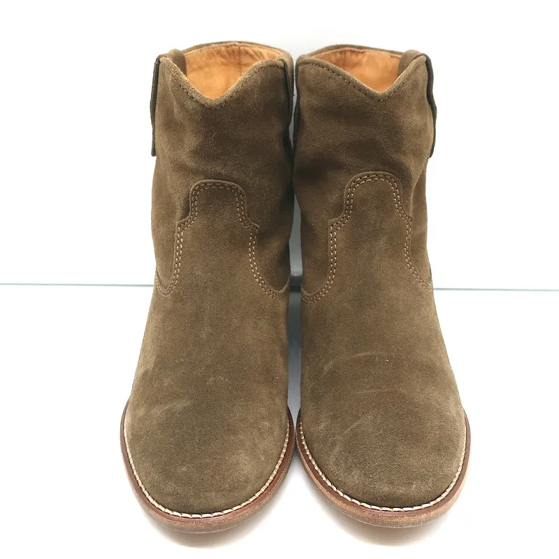 Bottes cheville Crisi Isabel Marant en daim marron taille 36 NEUVE