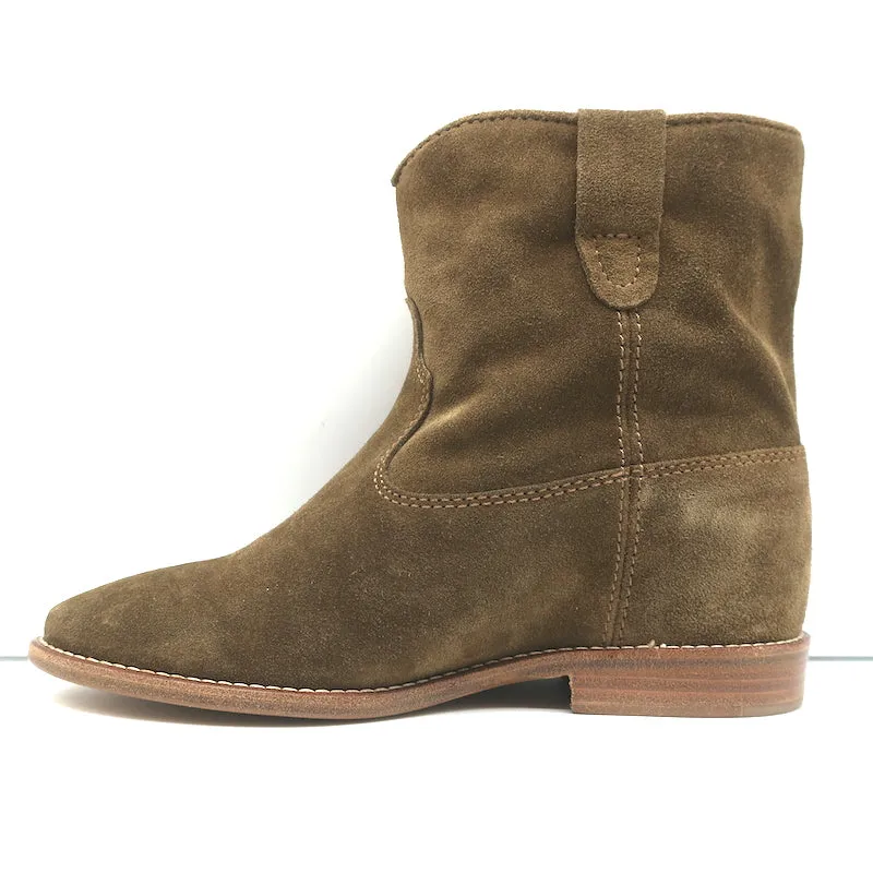 Bottes cheville Crisi Isabel Marant en daim marron taille 36 NEUVE