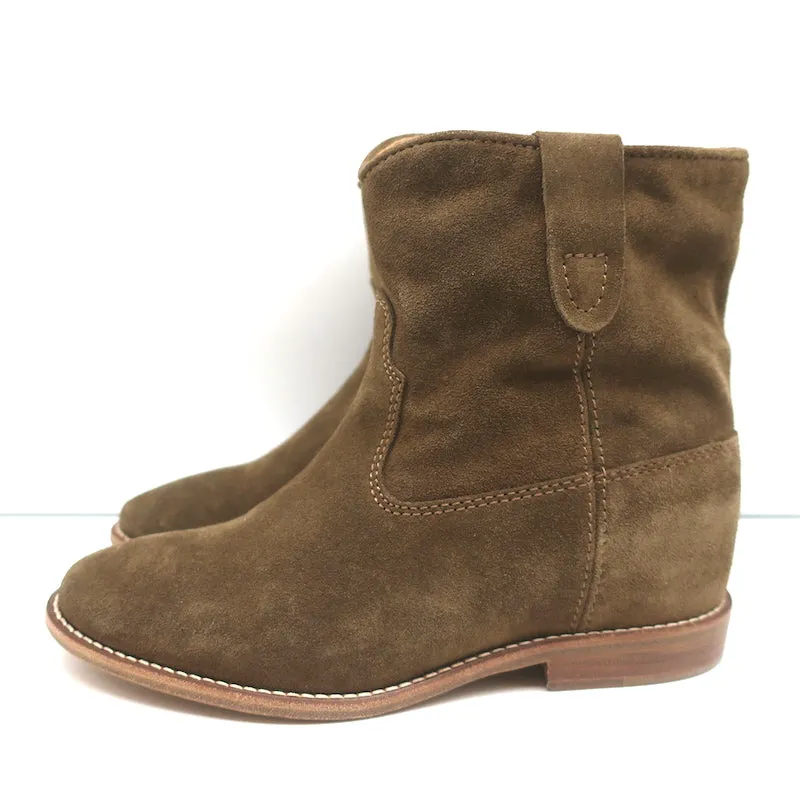 Bottes cheville Crisi Isabel Marant en daim marron taille 36 NEUVE