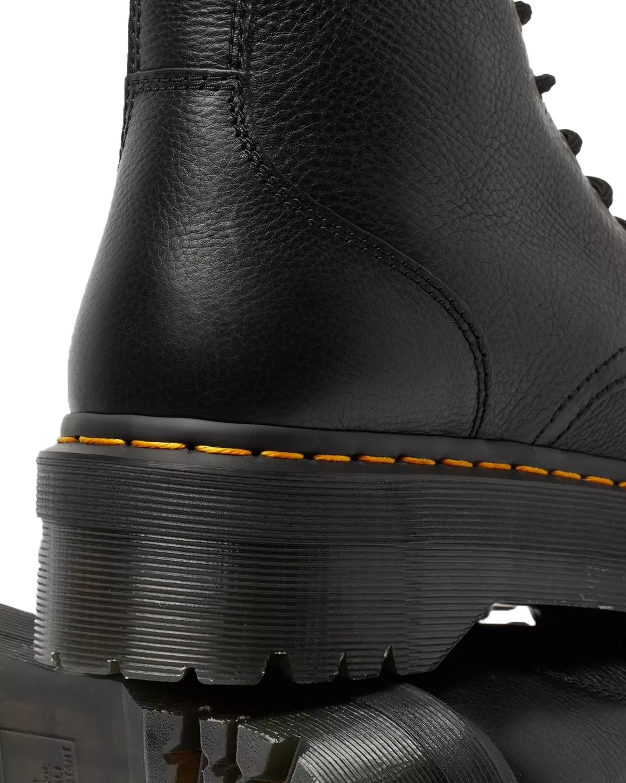 Bottes plateforme en cuir Pisa Jadon III en noir Pisa