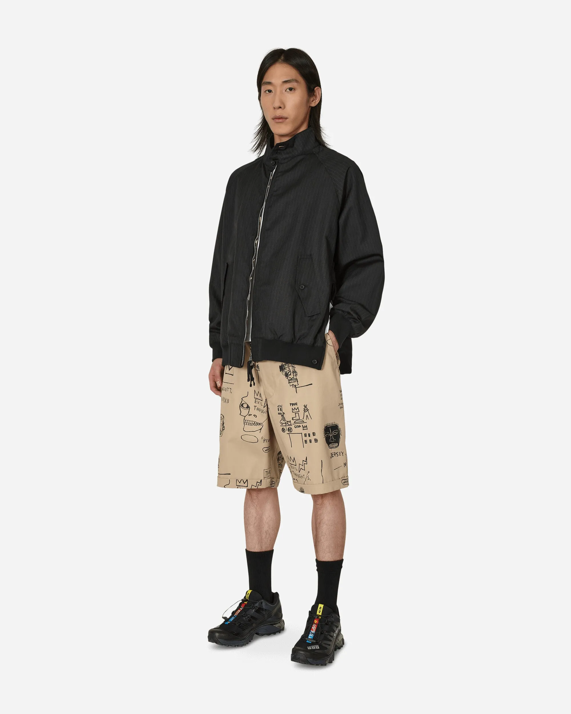 Jean-Michel Basquiat Shorts Chino Beige