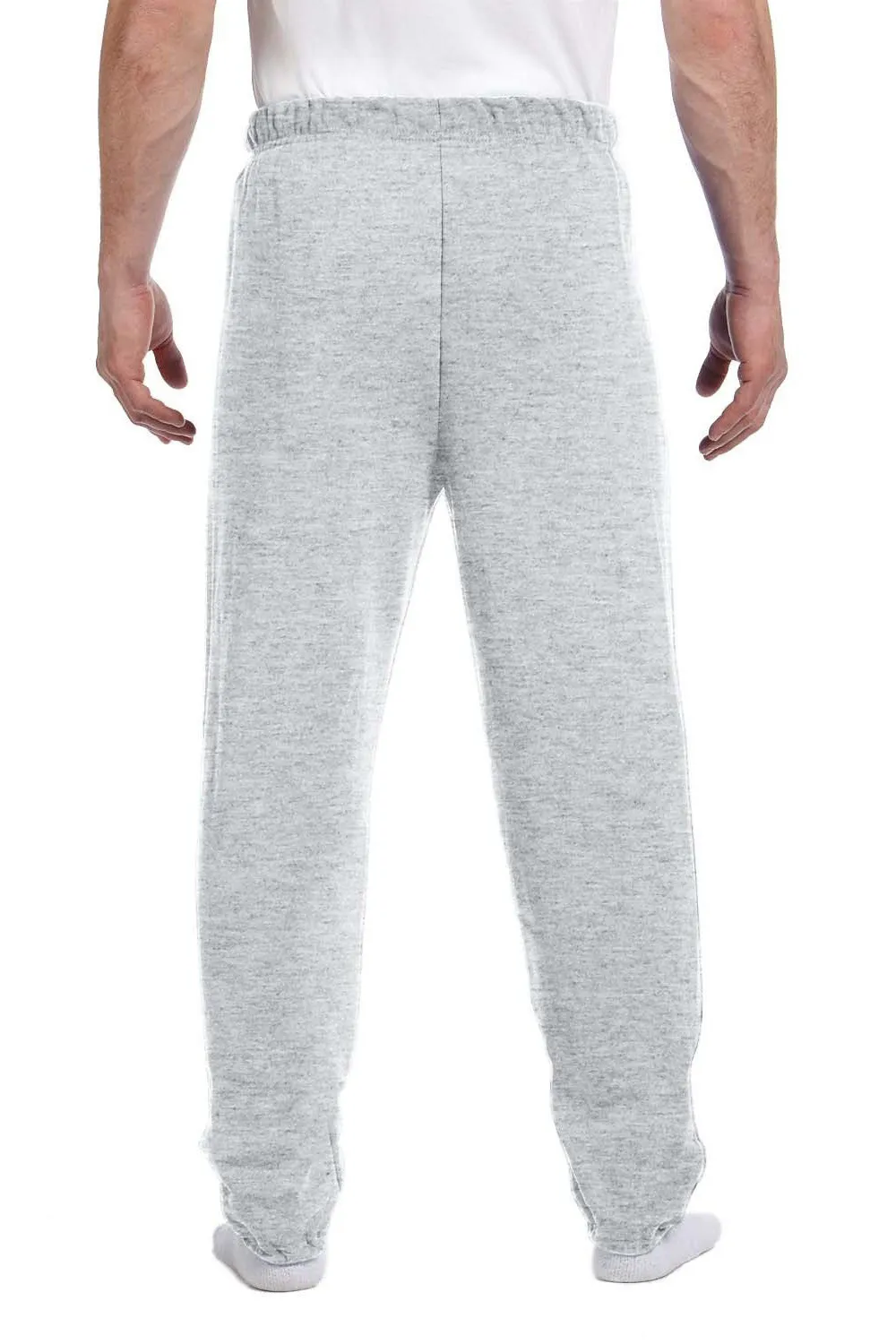 Pantalon en polaire résistant aux boulettes Jerzees NuBlend pour hommes - Gris cendre