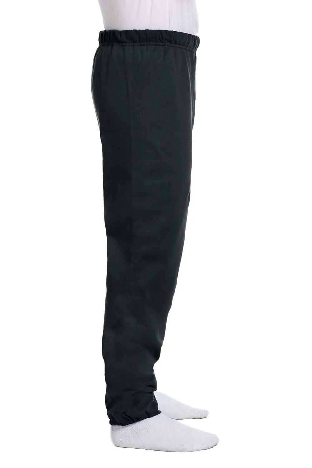 Pantalon de survêtement en polaire résistant aux boulettes Jerzees NuBlend pour homme - Noir