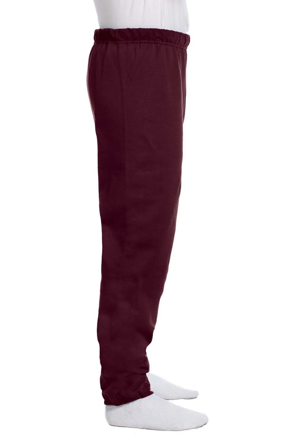 Pantalon de survêtement en polaire résistant aux boulettes Jerzees NuBlend pour hommes - Marron