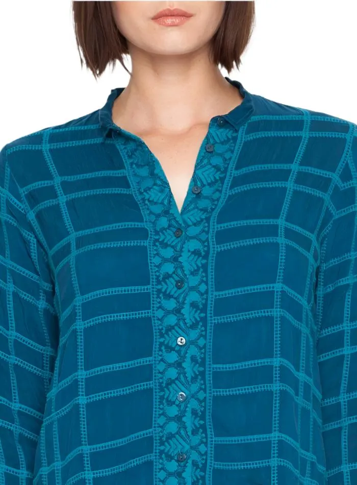 Johnny Was Chemise à Boutons Chepas