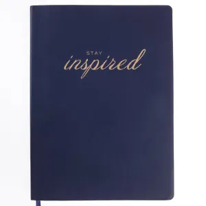 Journal - Stay Inspired - Navy