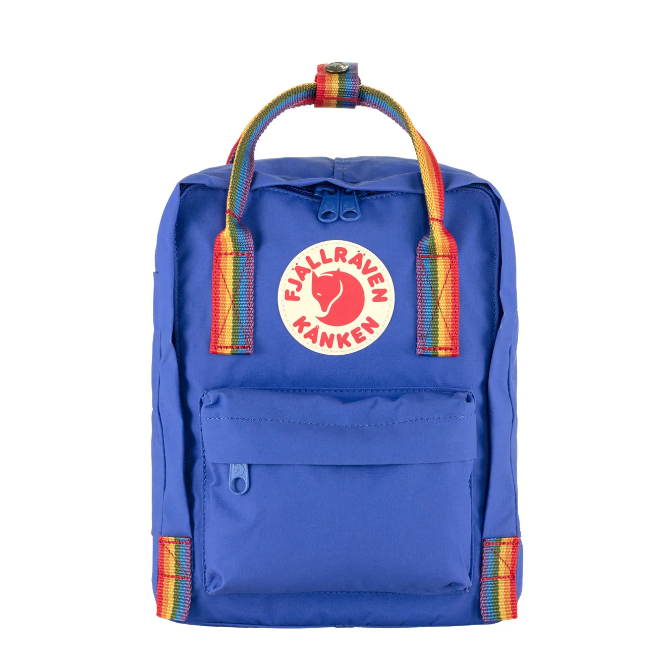 Sac à dos Kanken Rainbow Mini Bleu Cobalt Fjällräven Kånken