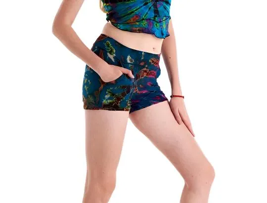 Shorty Tie-Dye Kathmandu à poches TH1478
