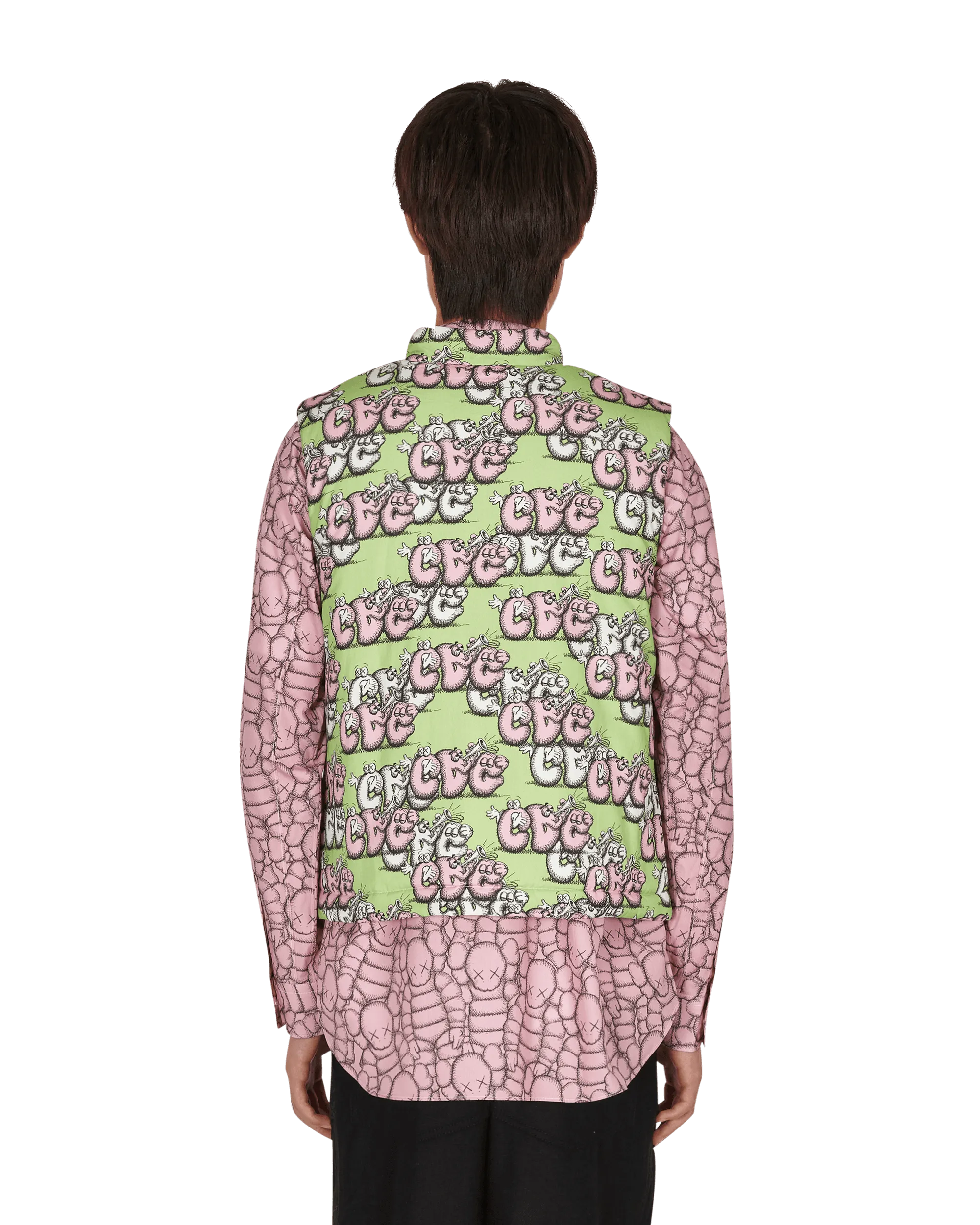 Gilet matelassé KAWS multicolore